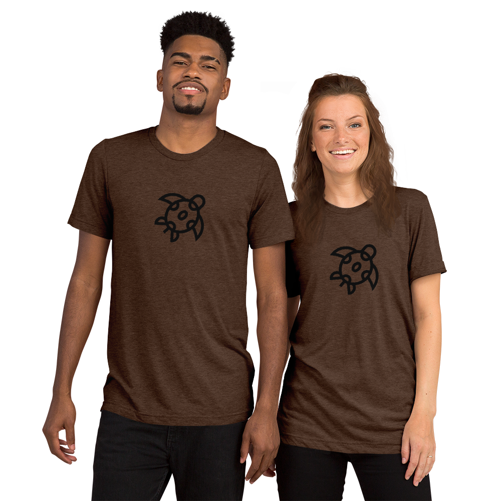 Sea Turtle Swimming on Short sleeve t-shirt - Equippage