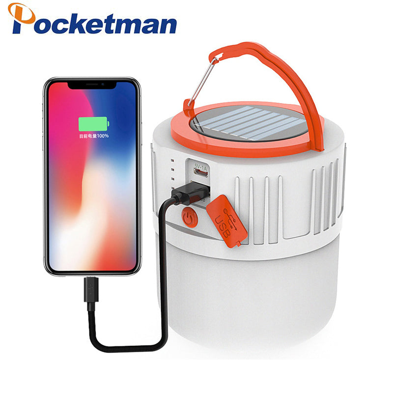 Pocketman 5 Modes Waterproof Solar LED Emergency Light
