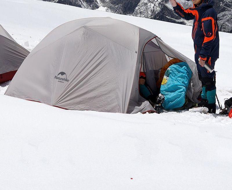 Double Nylon Camping Tent - Equippage