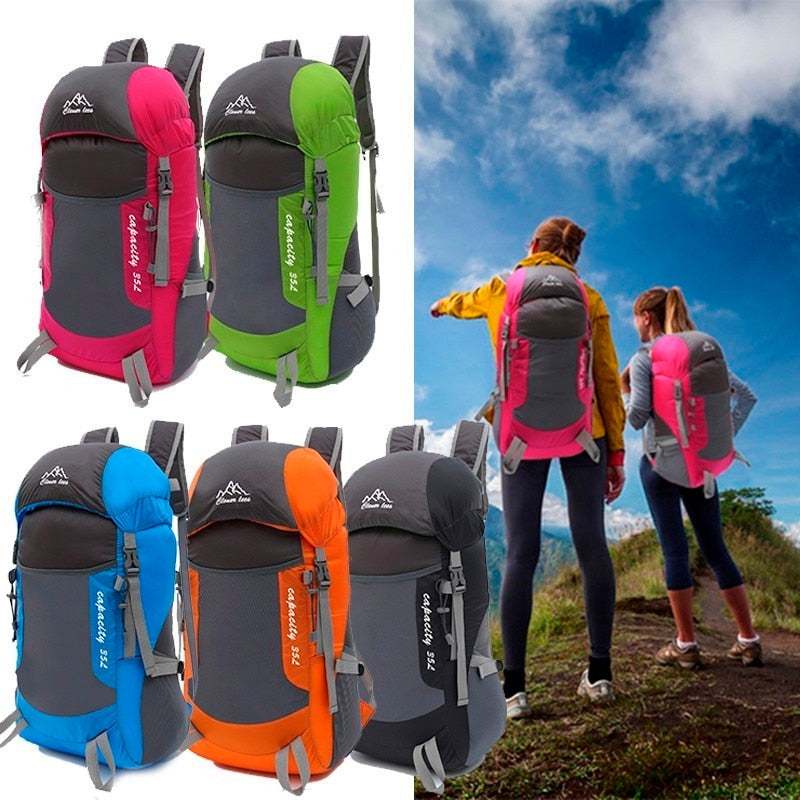 Tear Resistant Nylon Waterproof Hiking Backpack
