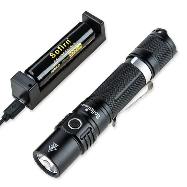 Dual Switch Power Tactical LED Torch Light - Equippage