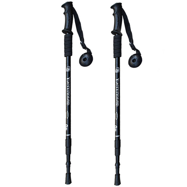 Anti Shock Telescopic Scandinavian Walking Sticks - Equippage