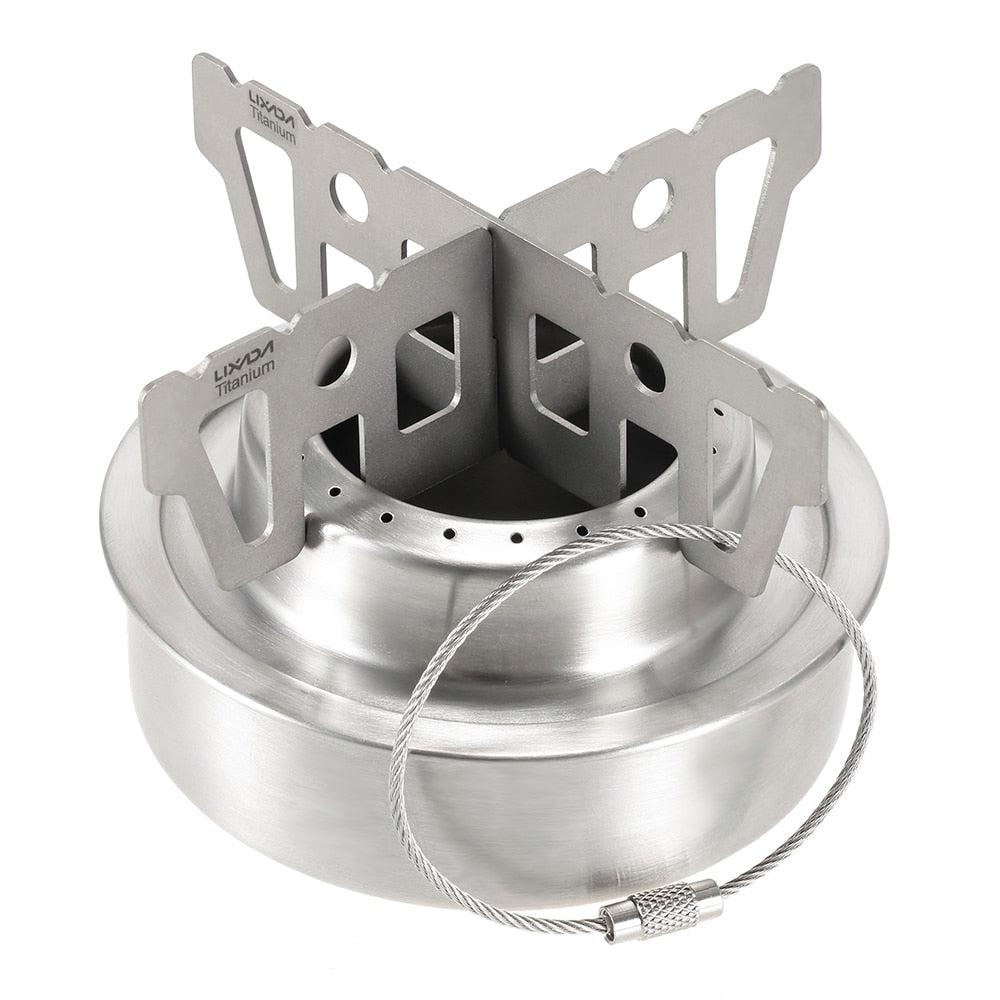 Titanium Alcohol Stove Rack Cross Stand
