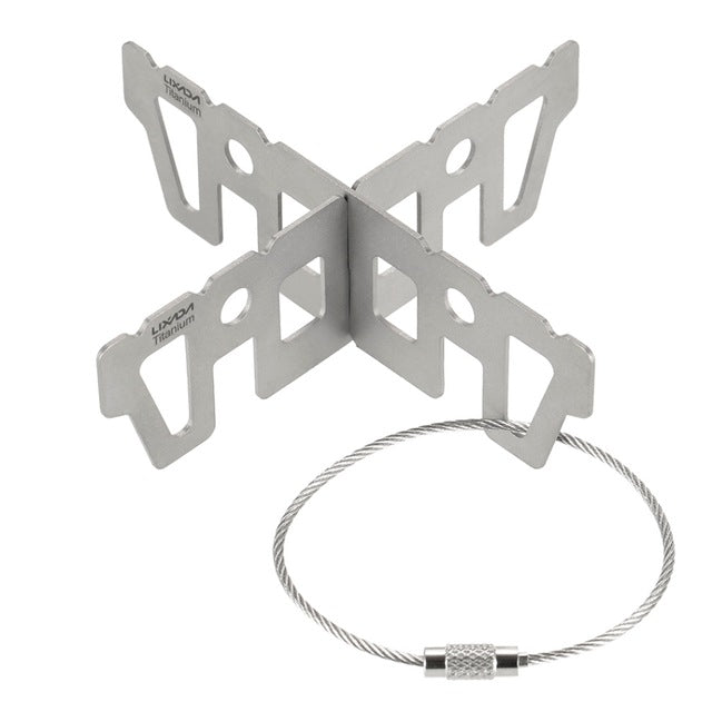 Titanium Alcohol Stove Rack Cross Stand
