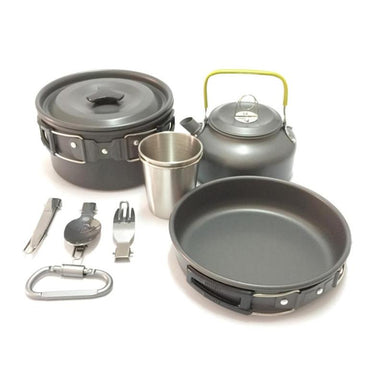Camping Aluminum Alloy Cookware Set - Equippage 