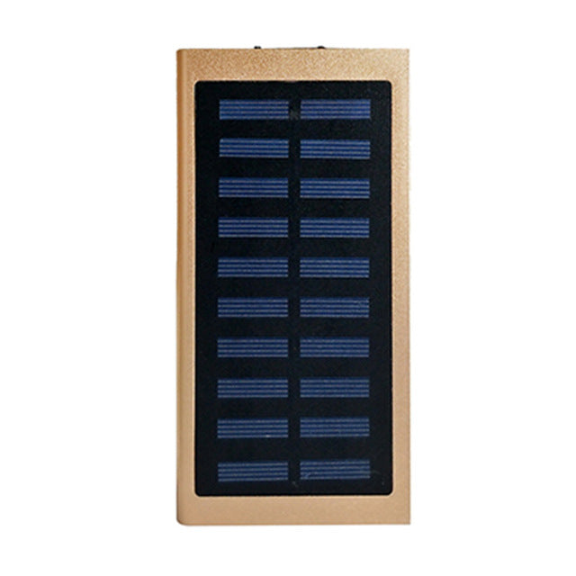 Quick Charge Dual USB 20000mAh Solar Power Bank - Equippage