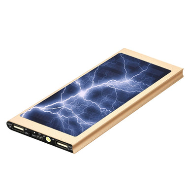 LED Light 20000mAh Solar Power Bank - Equippage 