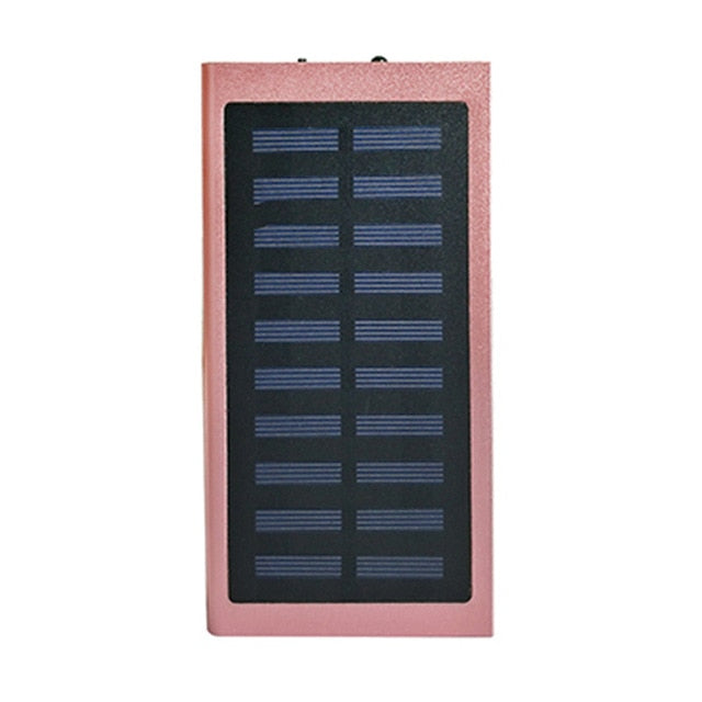 LED Light 20000mAh Solar Power Bank - Equippage