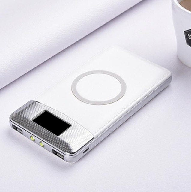 Wireless Charger 10000mAh Dual USB Power Bank