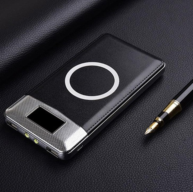 Wireless Charger 10000mAh Dual USB Power Bank