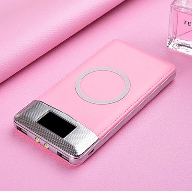 Wireless Charger 10000mAh Dual USB Power Bank