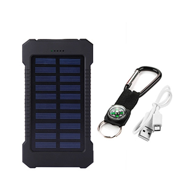 High Capacity 20000mAh Solar Power Bank - Equippage