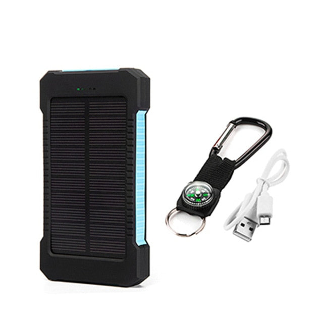 High Capacity 20000mAh Solar Power Bank - Equippage