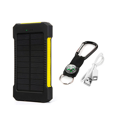 High Capacity 20000mAh Solar Power Bank - Equippage 