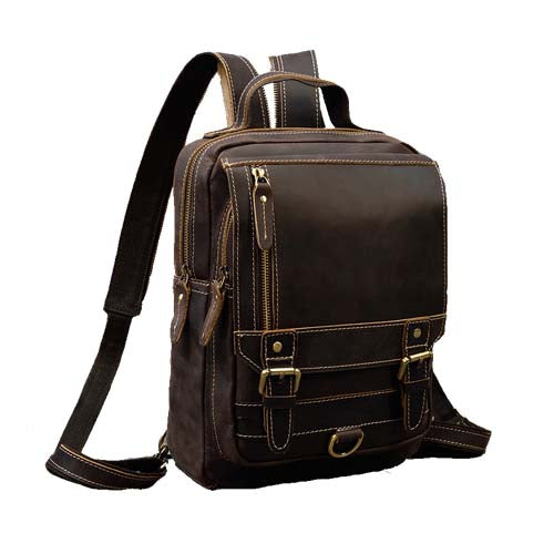 MAHEU Genuine Leather Single Shoulder Bag
