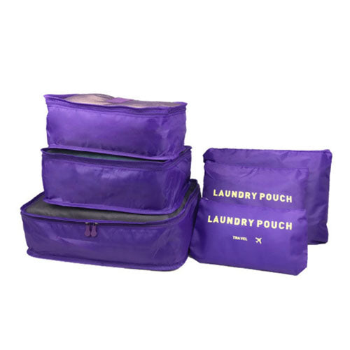 6/7 Pieces Set Waterproof Travel Organizer