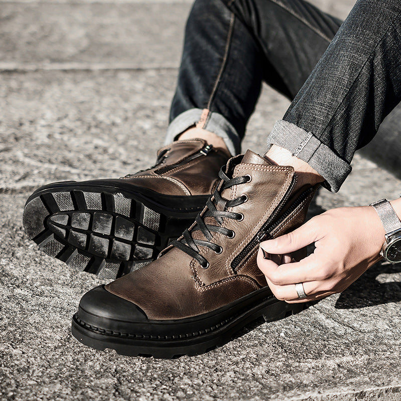 Equippage Dock Layer Leather Boots