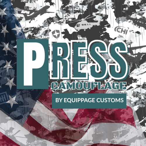 PRESS Camo Aircraft Pattern in Grey/Black/White/Rain for 2026-27