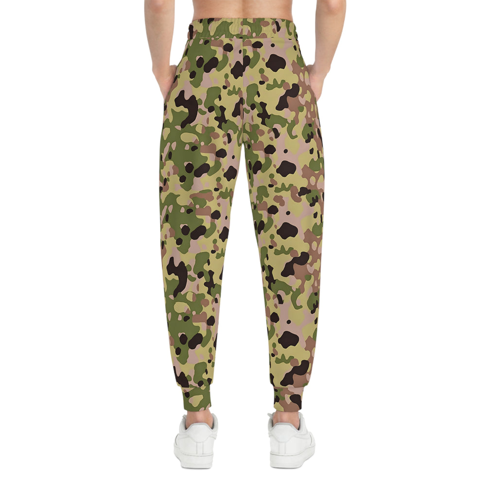 Portuguese M18 Padrão Multi-Terreno Camo Unisex Athletic Joggers