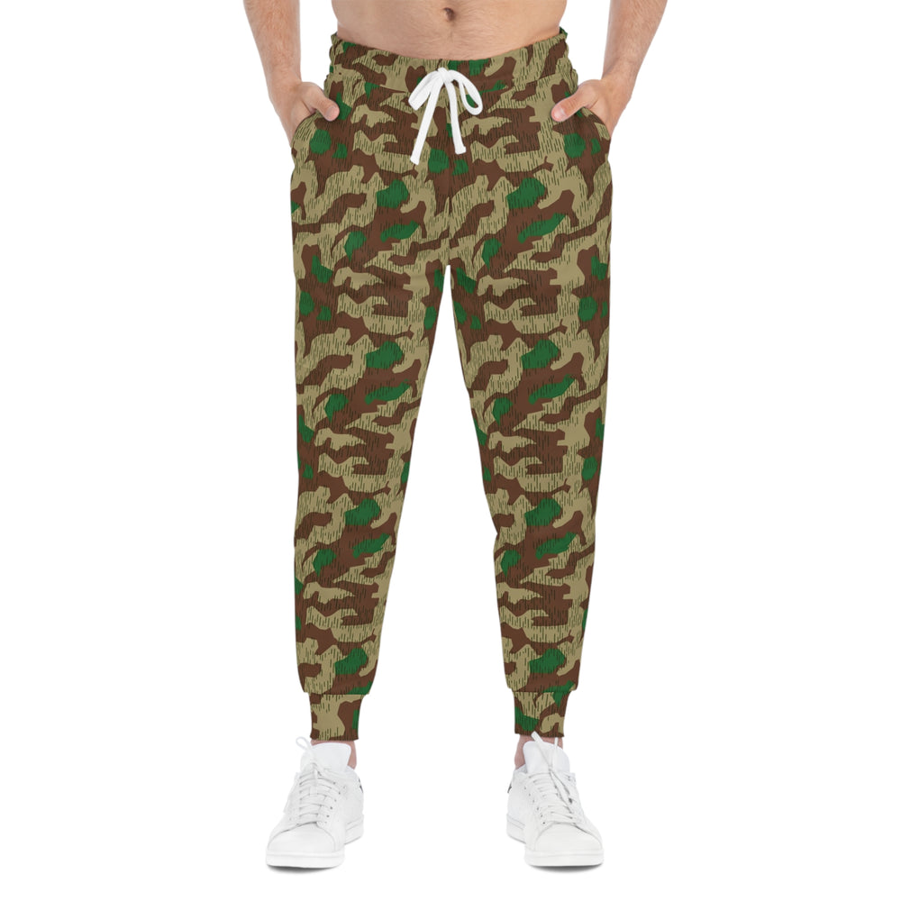German Splittertarnmuster Camo Unisex Athletic Joggers