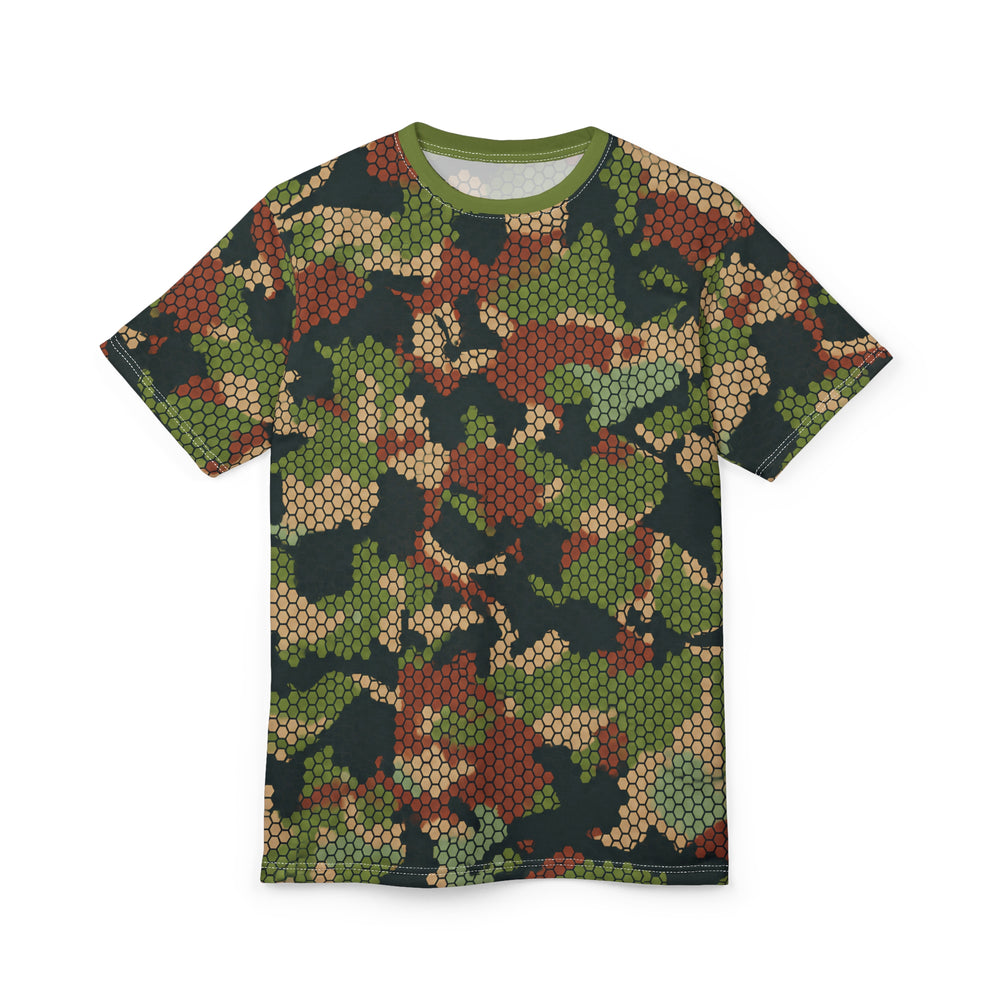 Colombian Chameleon Bicentennial Camo Unisex Cut & Sew Tee