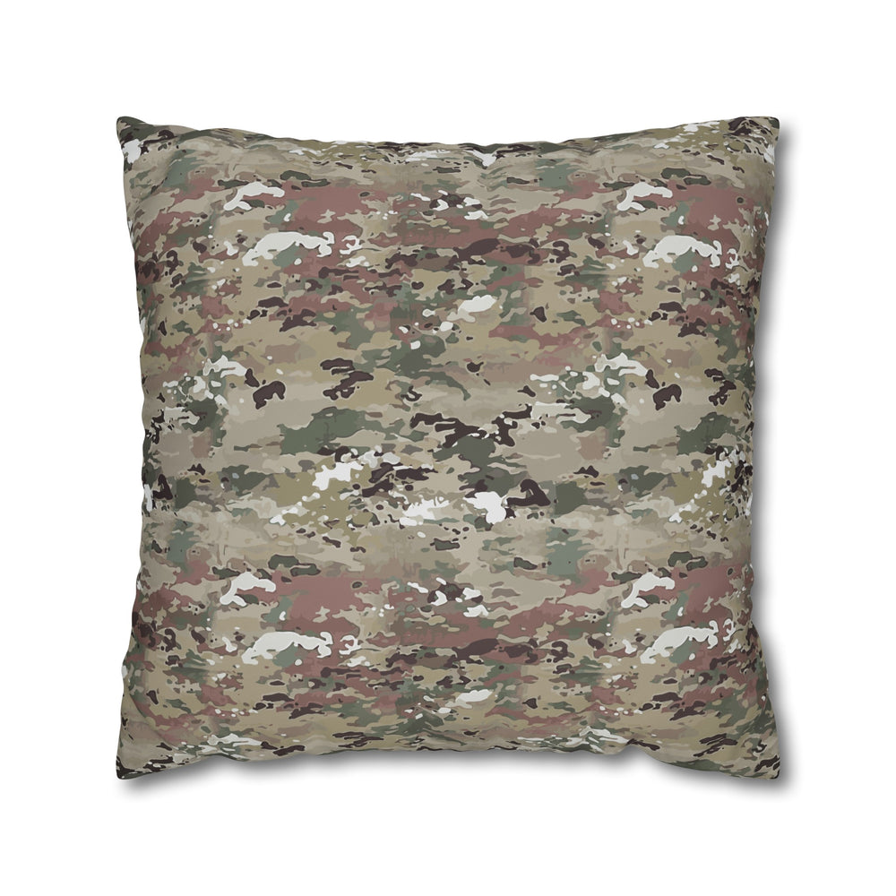 Scorpion Camouflage Square Poly Canvas Pillowcase By Equippage.com