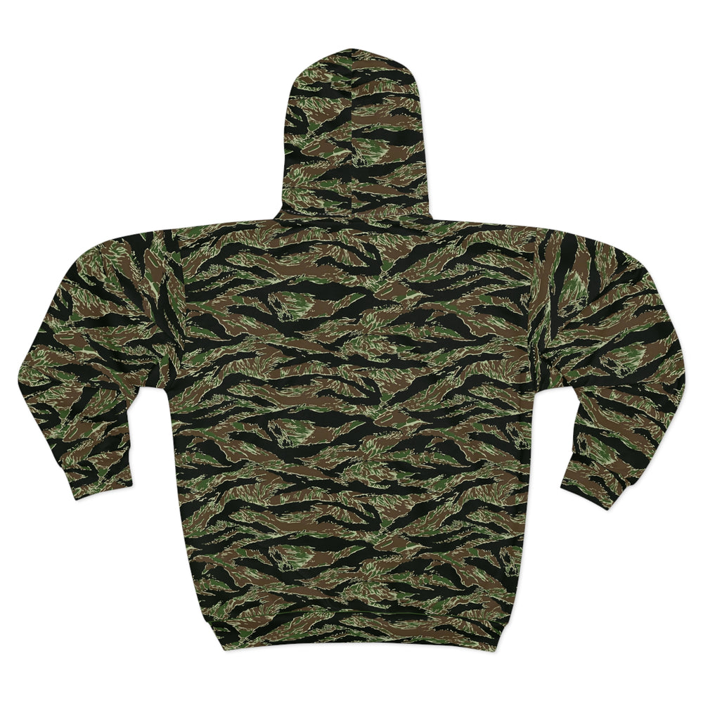 US Tiger Stripe Camo Unisex Zip Hoodie