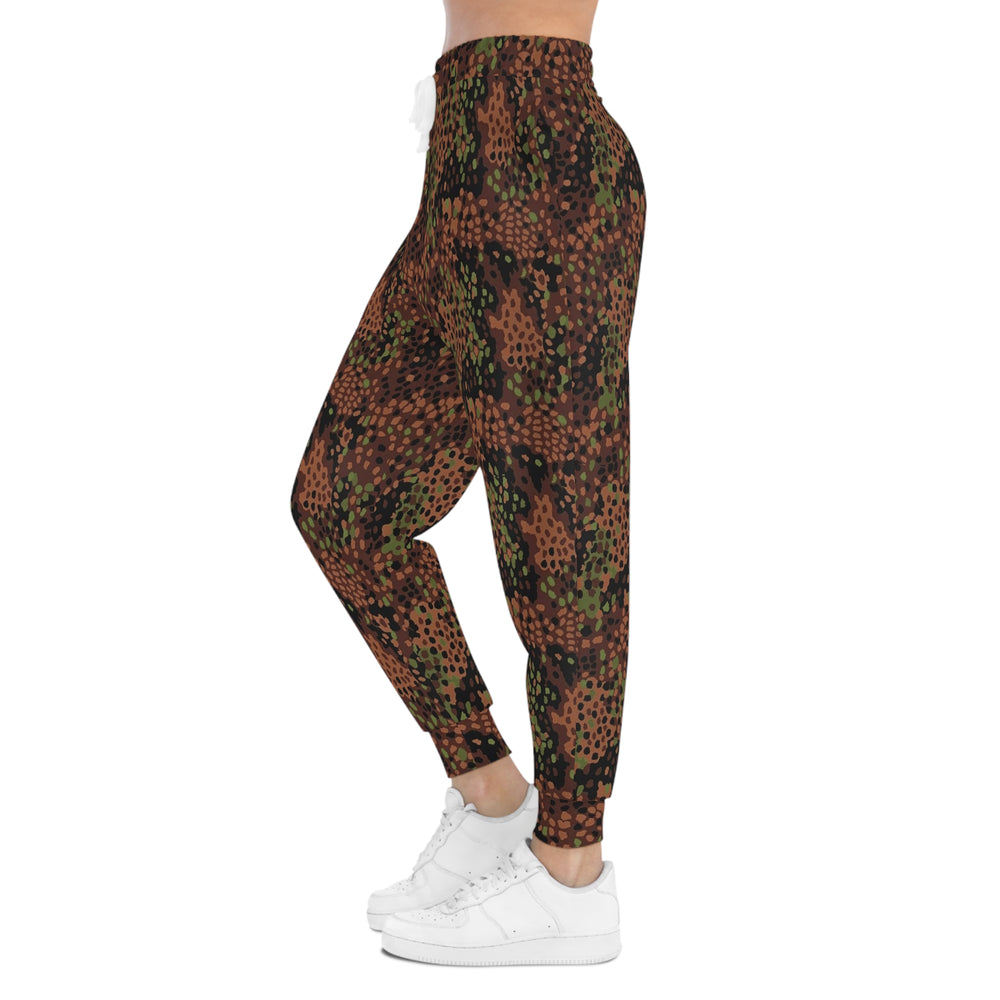 German Erbsenmuster Camo Unisex Athletic Joggers