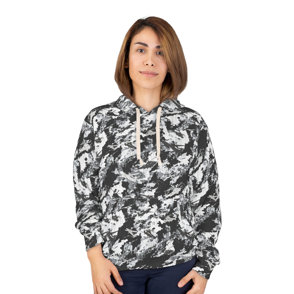 PRESS Camo Pullover Hoodie — Pull-over Hooded Sweatshirt with drawstring by Equippage.com