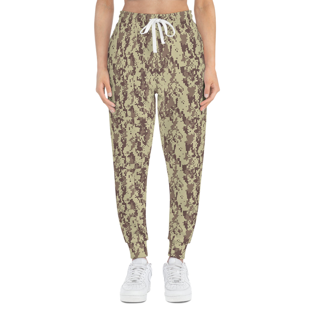 Estonian ESTDCU-M06 Woodland Camo Unisex Athletic Joggers