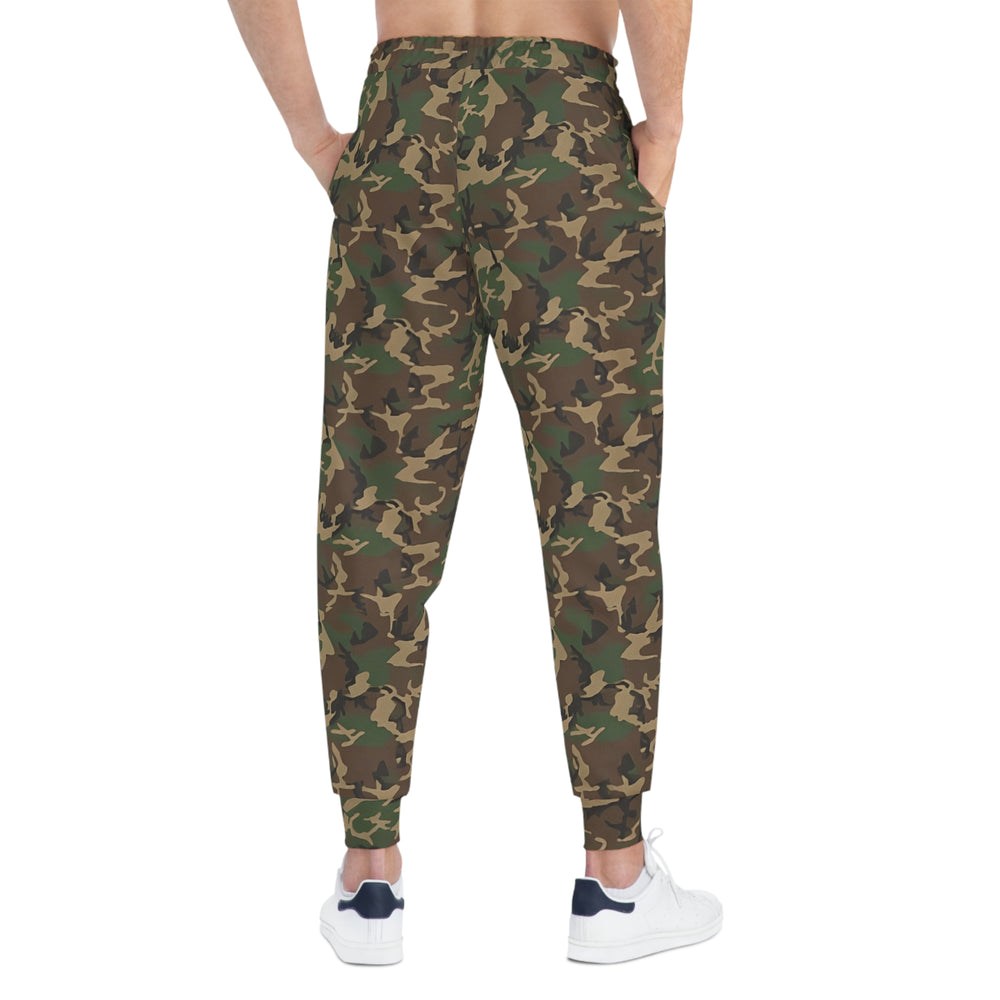 US M81 Woodland Camo Unisex Athletic Joggers