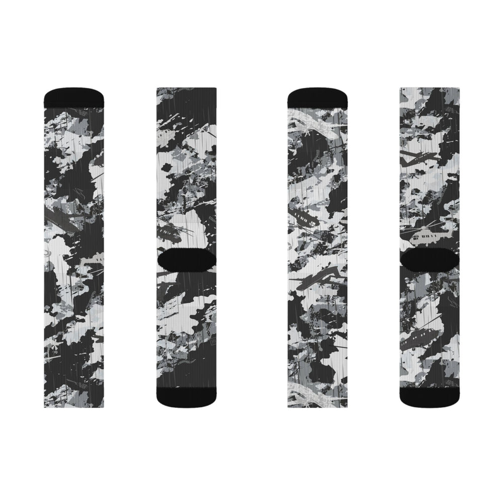 PRESS Camo Custom Pattern Socks — Graphic Socks for Pilots and Aircrew by Equippage.com