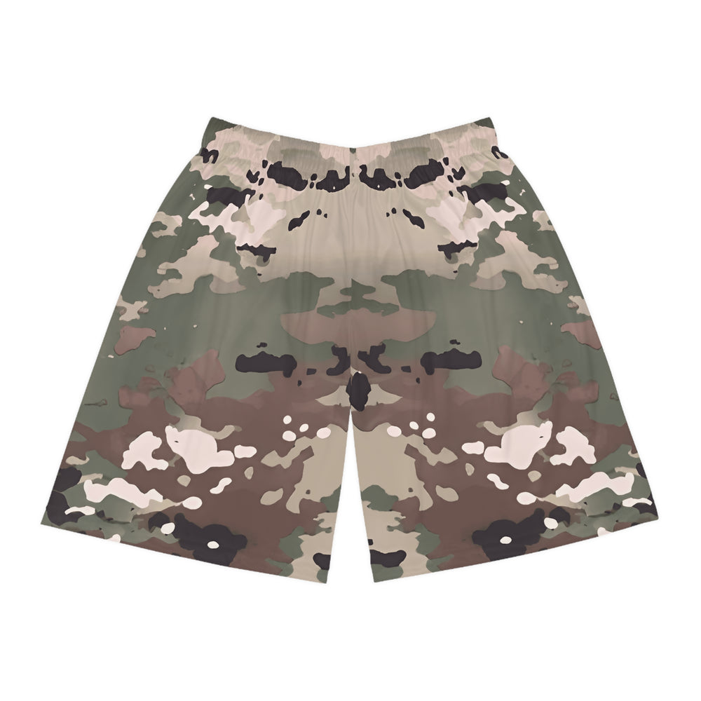 Equippage Scorpion W2 OCP Camo Basketball Shorts