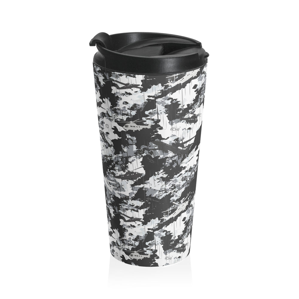 PRESS Camo Stainless Steel Travel Mug — Stainless Steel Insulated Tumbler