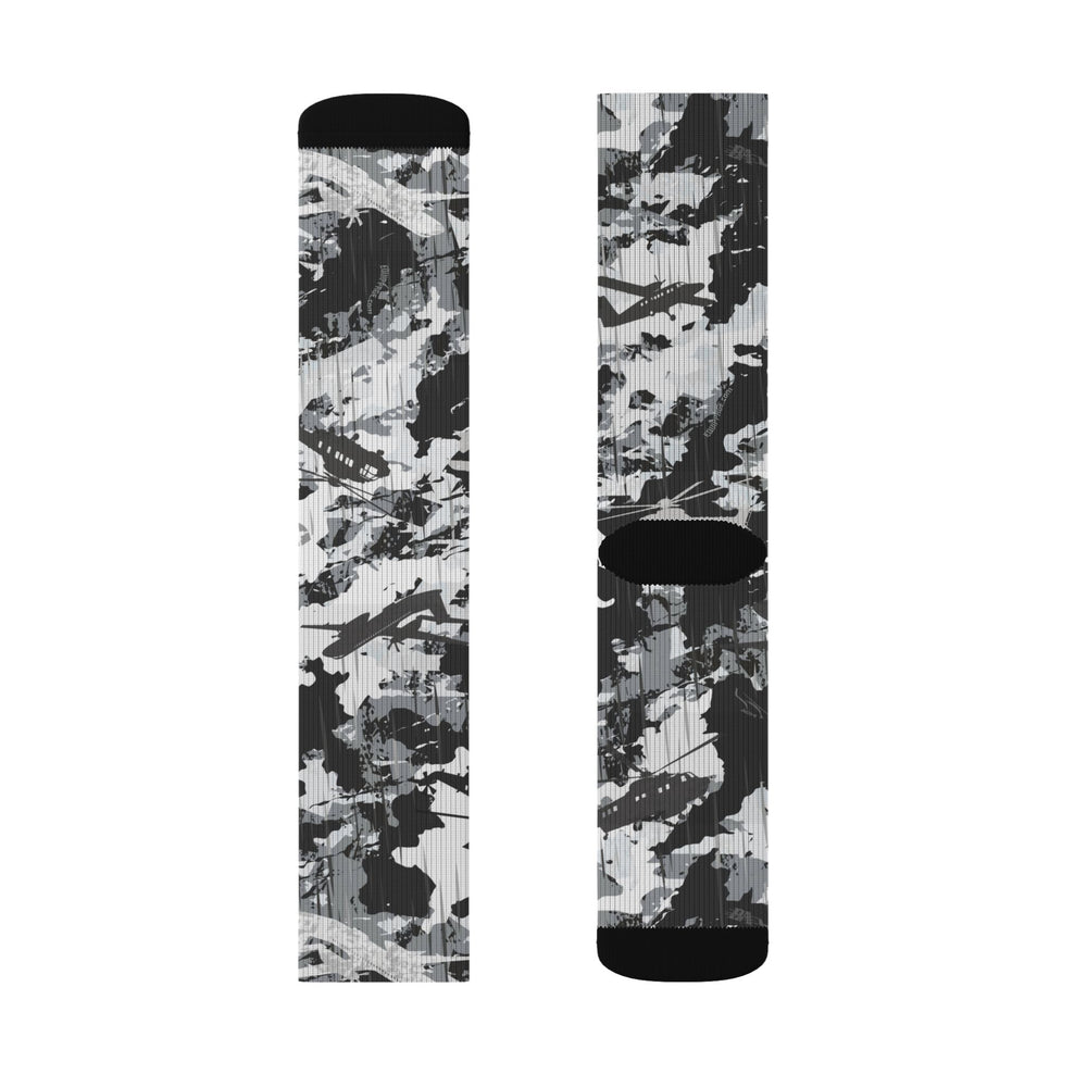 PRESS Camo Custom Pattern Socks — Graphic Socks for Pilots and Aircrew by Equippage.com
