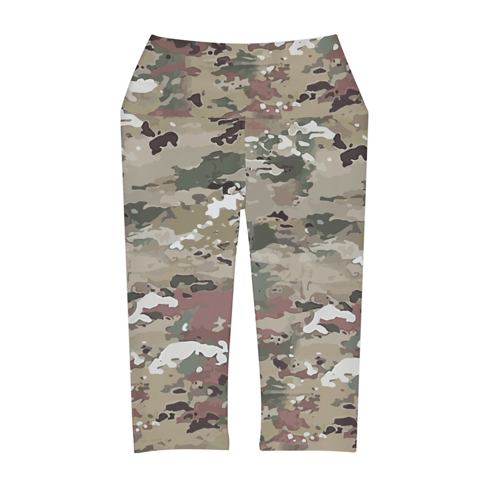 Scorpion Camouflage Yoga Capri Leggings By Equippage.com