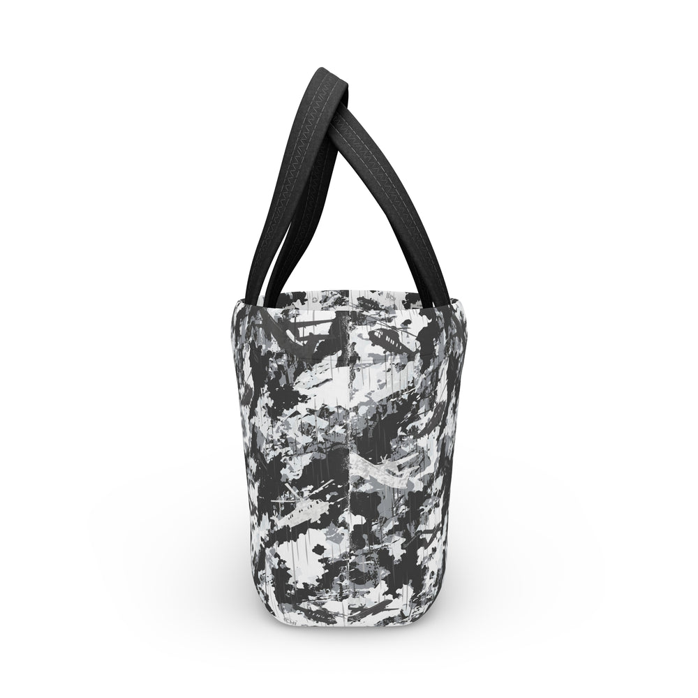 PRESS Camo Lunch Bag — Insulated Cooler Tote for Work & School and Organization