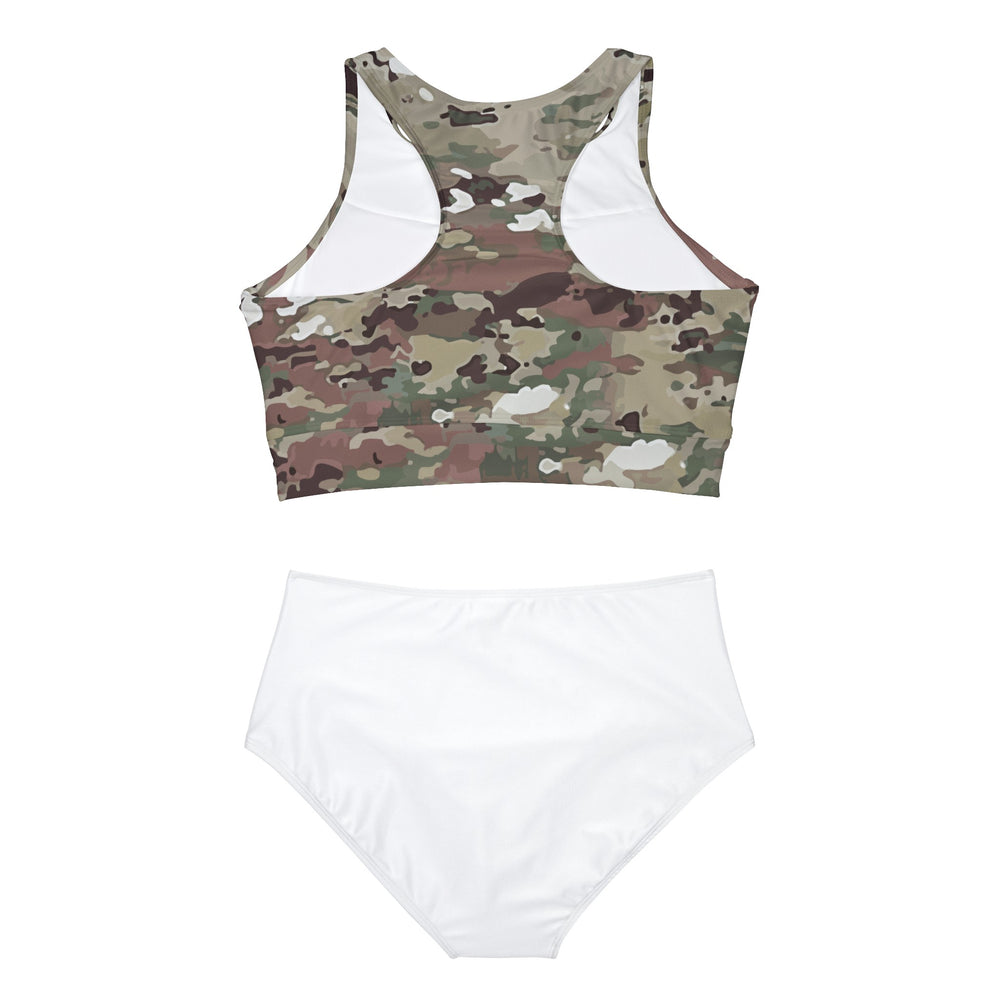 Scorpion Camouflage Sporty Bikini Set By Equippage.com