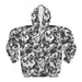 Black & White Abstract Camo Hoodie — All-Over Print Pullover - Equippage.com