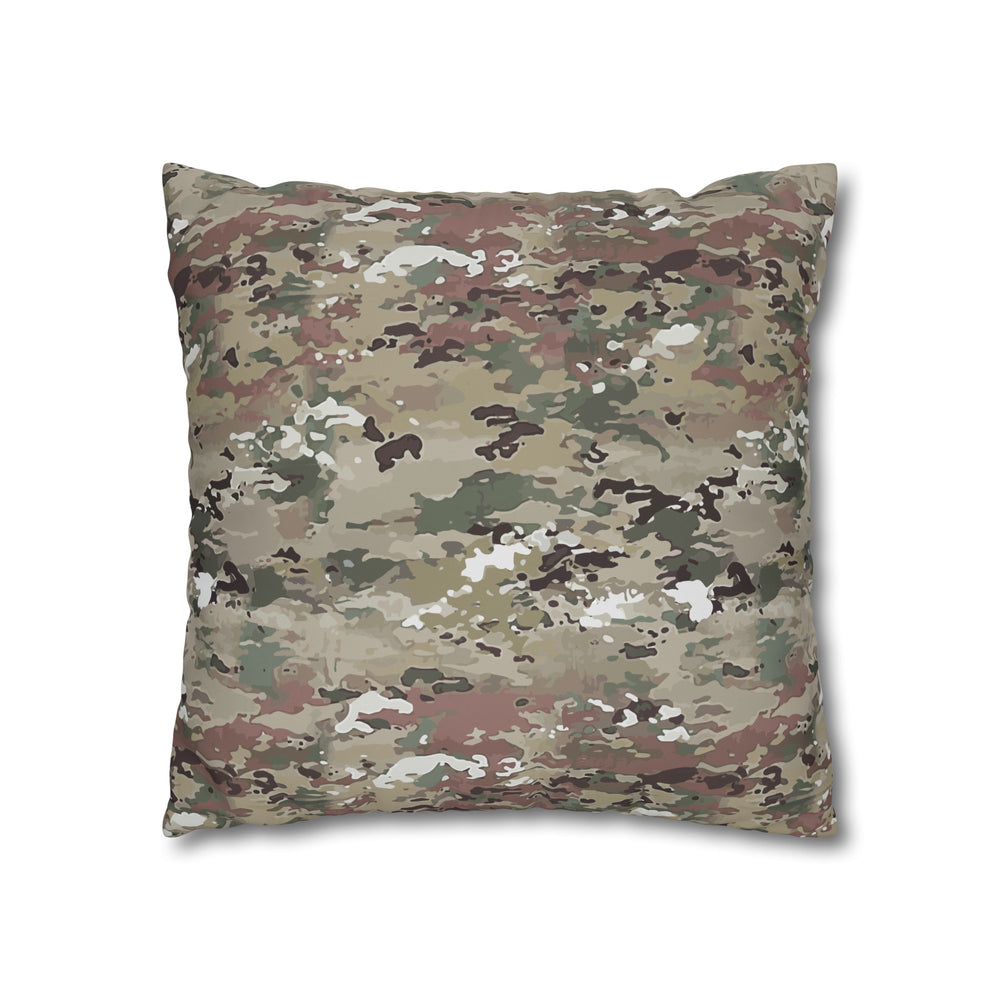 Scorpion Camouflage Square Poly Canvas Pillowcase By Equippage.com