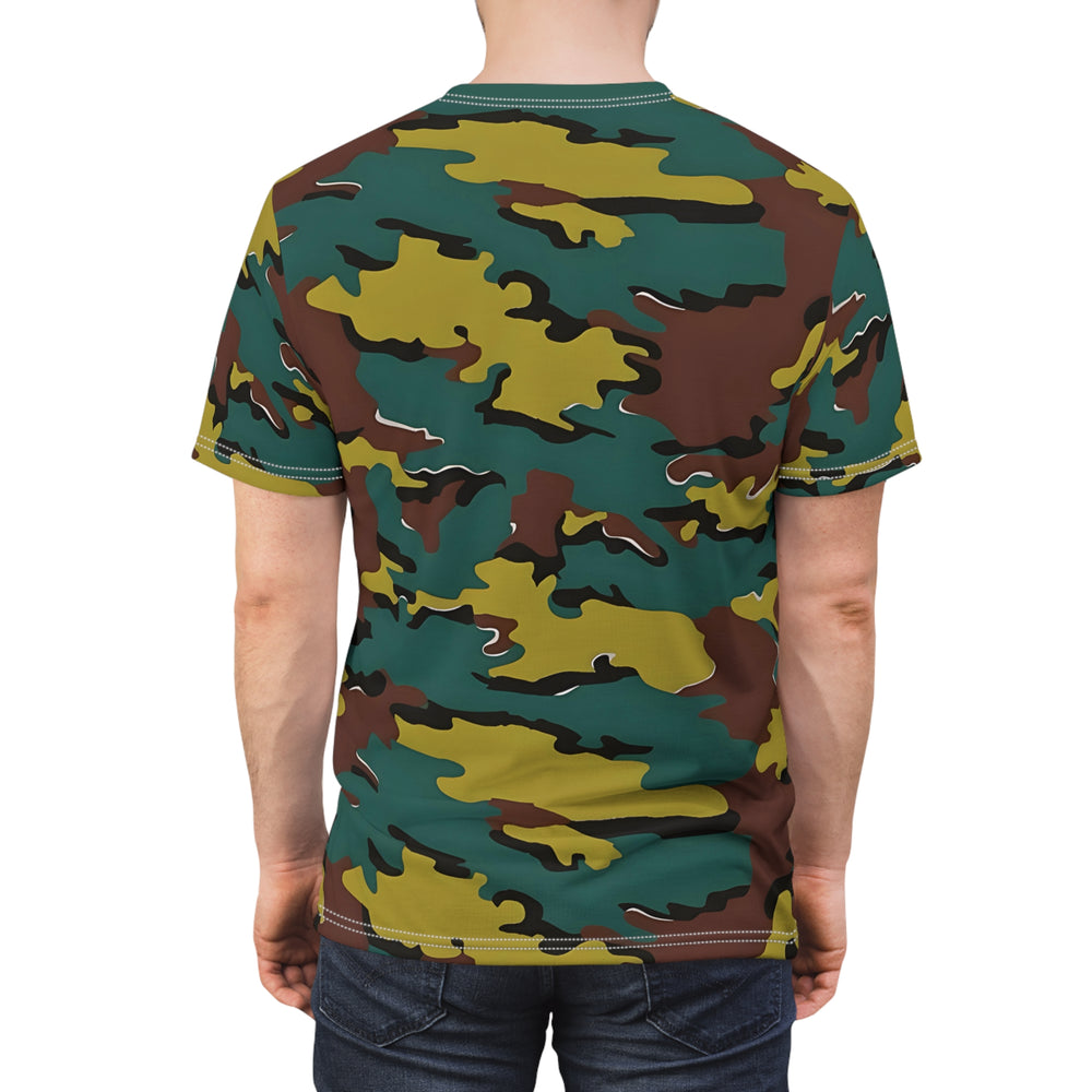 Belgian M1999 Jigsaw Camo Unisex Cut & Sew Tee