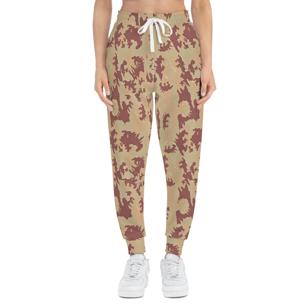 Lithuanian M05 Desert Camo Unisex Athletic Joggers