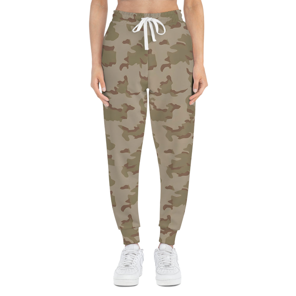 Belgian M1999 Desert Jigsaw Camo Unisex Athletic Joggers