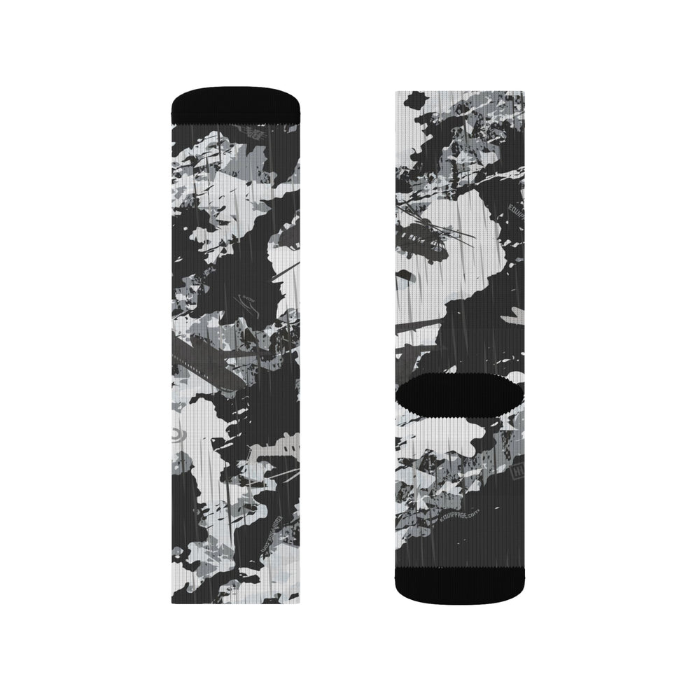 PRESS Camo Custom Pattern Socks — Graphic Socks for Pilots and Aircrew by Equippage.com