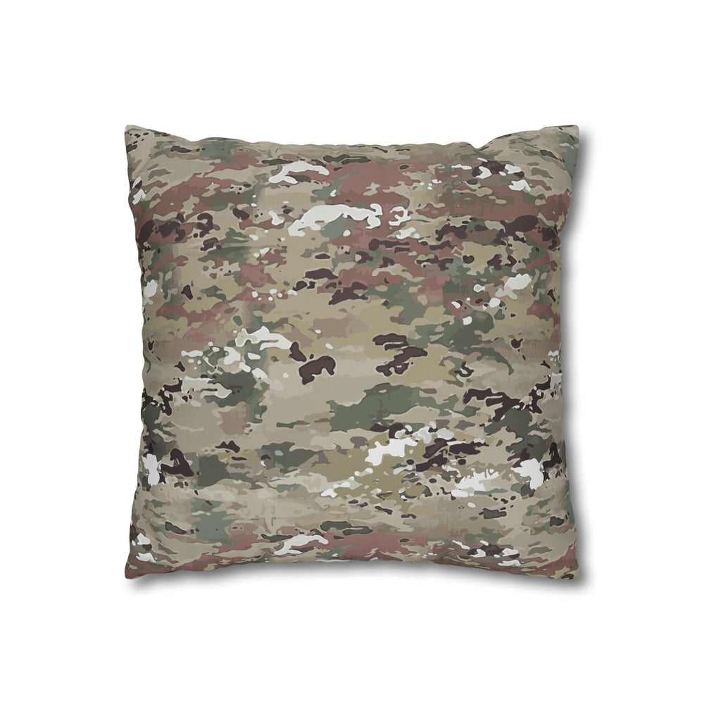 Scorpion Camouflage Square Poly Canvas Pillowcase By Equippage.com