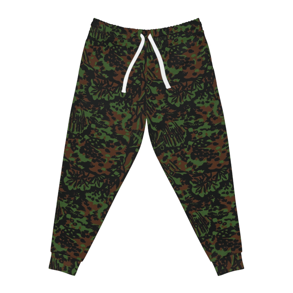 German Palmenmuster Camo Unisex Athletic Joggers