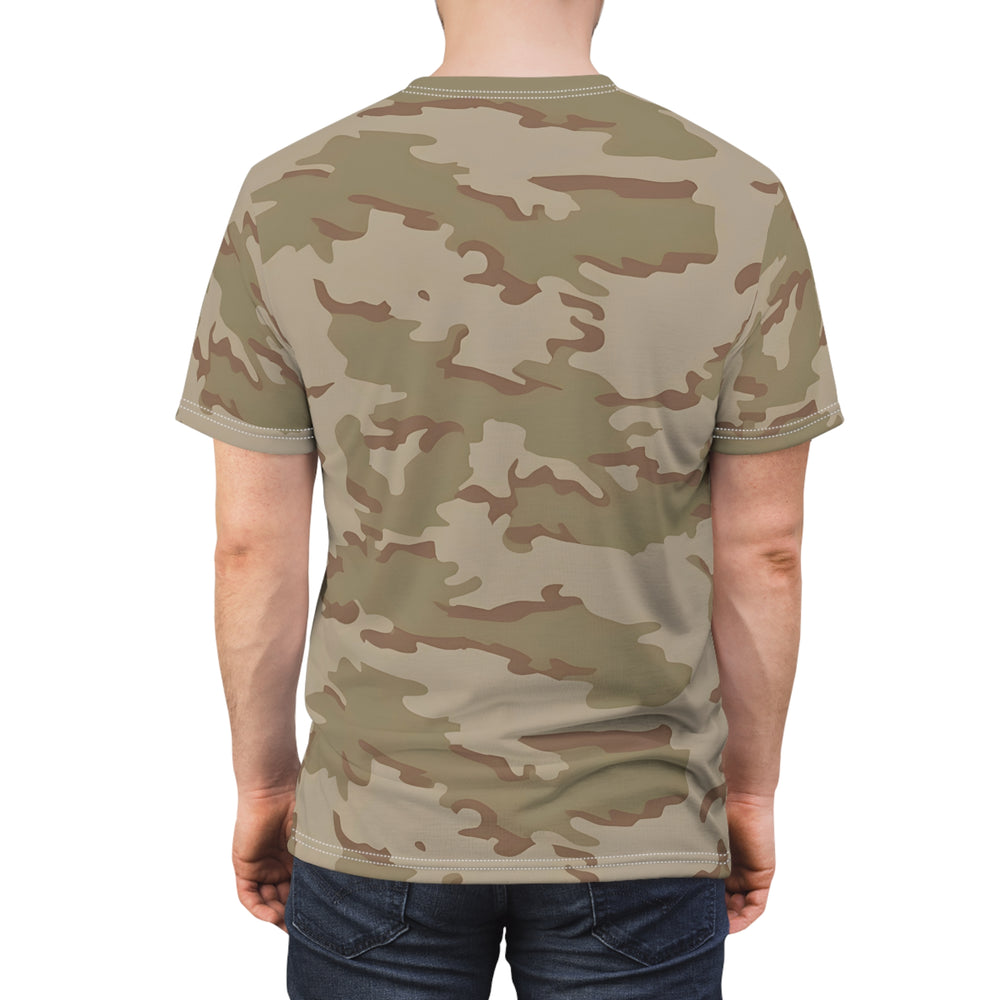 Belgian M1999 Desert Jigsaw Camo Unisex Cut & Sew Tee