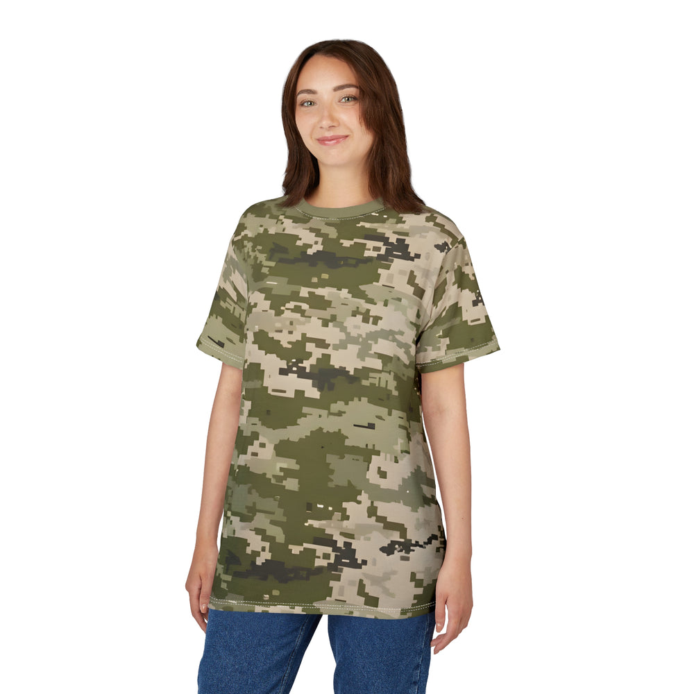 Ukraine MM14 Camo Unisex Cut & Sew Tee