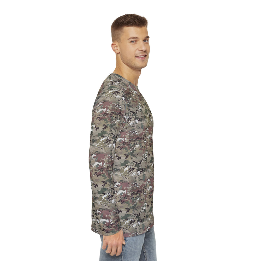 Scorpion Camouflage Men's Long Sleeve Shirt By Equippage.com