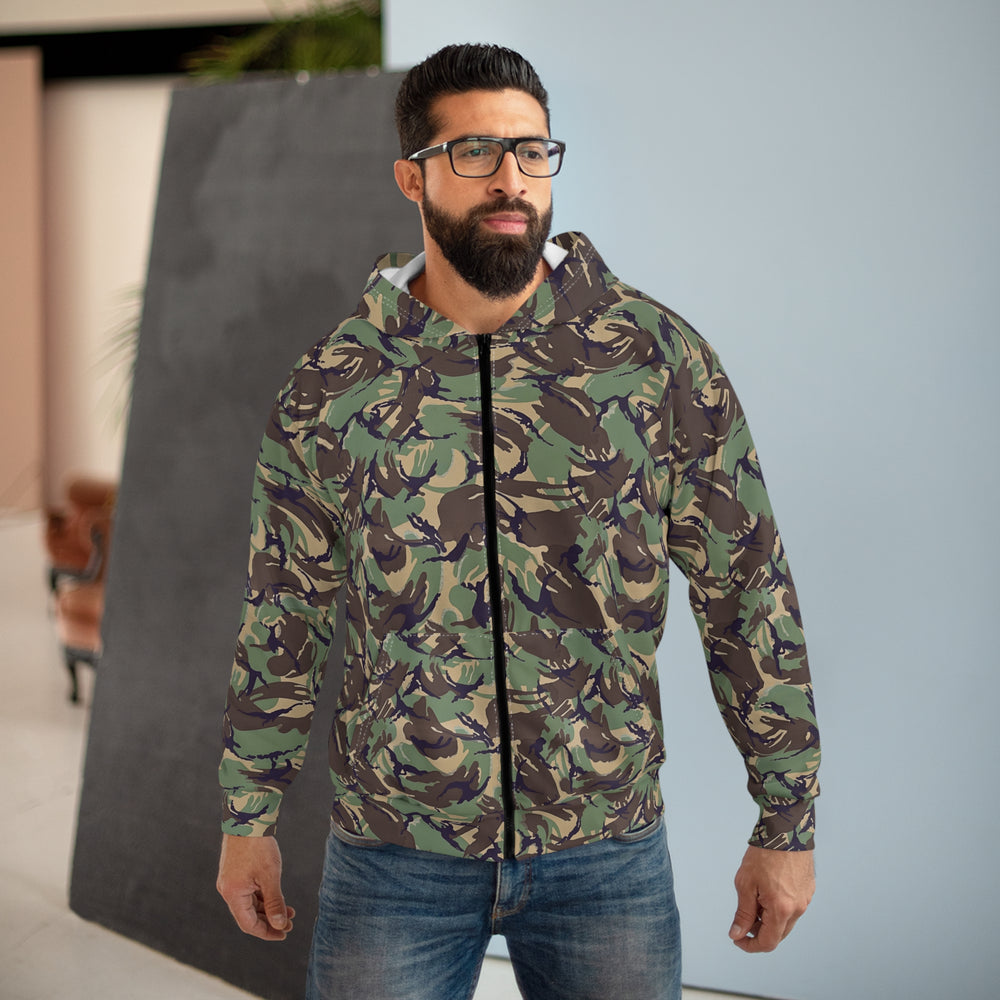 Canadian DPM Airborne Camo Unisex Zip Hoodie